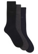 Thumbnail Lot de 3 paires de chaussettes en coton multicolores à coupe haute