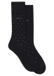 Thumbnail Lot de 2 paires de chaussettes en coton noires à coupe haute