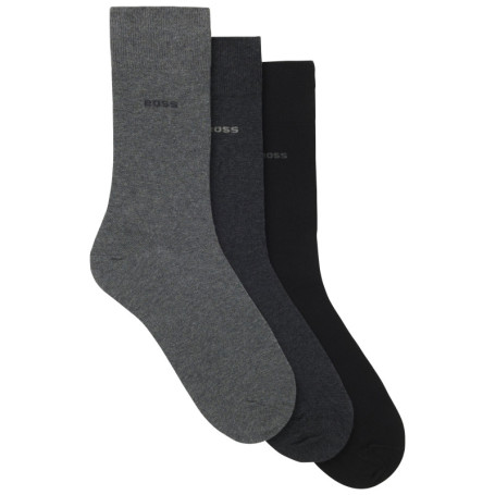 Lot de 3 paires de chaussettes en coton...