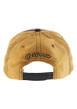 Thumbnail Casquette strapback en coton moutarde aspect vintage avec de la broderie - Image 2