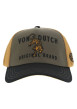 Thumbnail Casquette trucker tricolore ajustable avec un tigre brodé à l'avant