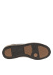 Thumbnail Tennis marron à talon plat avec des lacets et un zip latéral extérieur - Image 5
