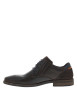 Thumbnail Derbies en cuir chocolat à décoché bas et avec des lacets ronds - Image 2