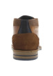 Thumbnail Bottines en cuir cognac avec un talon décroché bas et des lacets - Image 6