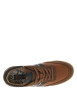 Thumbnail Tennis en cuir cognac à semelle marron avec et des lacets plats - Image 4