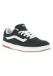 Thumbnail Baskets en cuir vertes à talon plat avec un logo et des lacets - Image 3