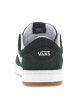 Thumbnail Baskets en cuir vertes à talon plat avec un logo et des lacets - Image 6