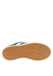 Thumbnail Tennis vertes et blanches à talon plat avec des lacets larges - Image 5