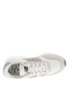 Thumbnail Baskets en cuir léopard et écrues avec un talon plat et des lacets - Image 4