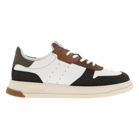 Tennis en cuir multicolores avec une semelle...