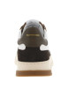 Thumbnail Tennis en cuir multicolores avec une semelle plate et des lacets plats - Image 6