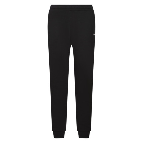 Pantalon Jogging noir uni à coupe slim avec un...