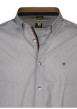 Thumbnail Chemise en coton camel à minis motifs avec une coupe slim et le logo brodé - Image 3