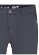 Thumbnail Pantalon Chino en coton mélangé, bleu marine uni avec des ourlet - Image 3