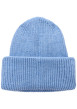 Thumbnail Bonnet bleu clair en maille tricotée avec drapeau norvégien imprimé - Image 2