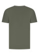 Thumbnail T-shirt en coton kaki avec le logo imprimé et une coupe droite - Image 2