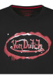 Thumbnail T-shirt en coton noir avec le logo imprimé et une coupe droite - Image 3