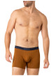 Thumbnail Lot de 3 boxers classiques en coton camel avec le nom de la marque - Image 3
