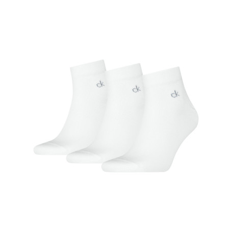 Lot de 3 paires de chaussettes basses blanches...