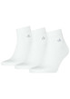 Thumbnail Lot de 3 paires de chaussettes basses blanches unies et logo iconique