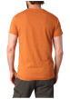 Thumbnail T-shirt en coton ocre avec un col rond et des manches courtes - Image 3