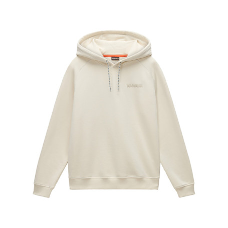 Sweat en coton beige imprimé avec une coupe...