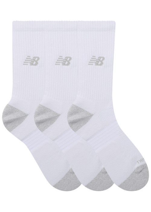 Lot de 3 paires de chaussettes hautes blanches...