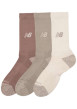 Thumbnail Lot de 3 paires de chaussettes hautes multicolores unies avec logo imprimé - Image 2