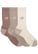 Thumbnail Lot de 3 paires de chaussettes hautes multicolores unies avec logo imprimé - Image 3