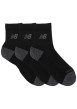 Thumbnail Lot de 3 paires de chaussettes basses noires unies avec logo imprimé - Image 3