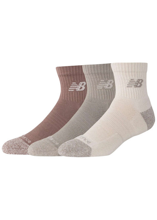 Lot de 3 paires de chaussettes basses multicolores unies avec logo imprimé