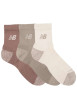 Thumbnail Lot de 3 paires de chaussettes basses multicolores unies avec logo imprimé - Image 3