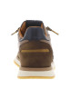 Thumbnail Baskets en cuir camel avec un talon plat cranté à fermeture slip-on - Image 7