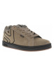 Thumbnail Mocassins en cuir marron avec semelle à talon plat et soufflets élastiqués - Image 3