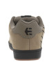 Thumbnail Mocassins en cuir marron avec semelle à talon plat et soufflets élastiqués - Image 6