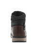 Thumbnail Bottines noires à talon plat pourvues d'une fermeture zippée et de lacets - Image 6