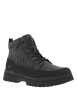 Thumbnail Bottines grises à talon plat pourvues d'une fermeture zippée et de lacets - Image 3