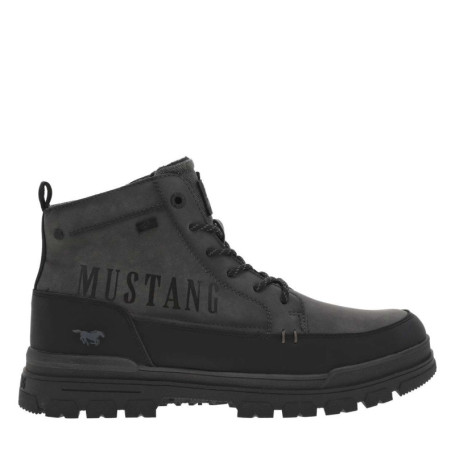 Bottines grises à talon plat pourvues d'une...