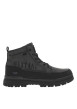 Thumbnail Bottines grises à talon plat pourvues d'une fermeture zippée et de lacets - Image 2
