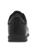 Thumbnail Baskets noires à talon plat avec des lacets noirs et un logo beige - Image 6