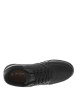 Thumbnail Baskets noires à talon plat avec des lacets noirs et un logo beige - Image 4