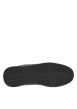 Thumbnail Baskets noires à talon plat avec des lacets noirs et un logo beige - Image 5