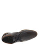 Thumbnail Bottines en cuir brunes avec un talon décroché bas et des lacets - Image 5