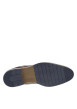 Thumbnail Bottines en cuir brunes avec un talon décroché bas et des lacets - Image 6