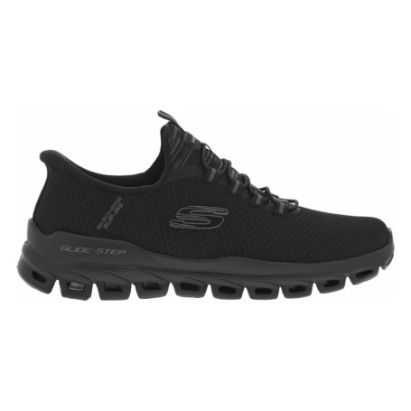 Baskets running noires à talon plat pourvues de...