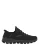 Thumbnail Baskets running noires à talon plat pourvues de lacets élastiqués