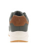 Thumbnail Sneakers vert olive à talon plat avec un logo embossé sur le côté - Image 6