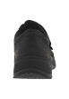 Thumbnail Sneakers en cuir noires à talon plat et à bandes auto-agrippantes - Image 6