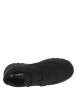 Thumbnail Sneakers en cuir noires à talon plat et à bandes auto-agrippantes - Image 4