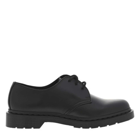 Derbies en cuir noires avec talon décroché bas...